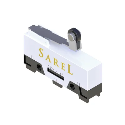 Contato auxiliar modelo CA Sarel — sinalização de posição da chave seccionadora para integração com SCADA e automação — fabricado por Sarel, Diadema/SP